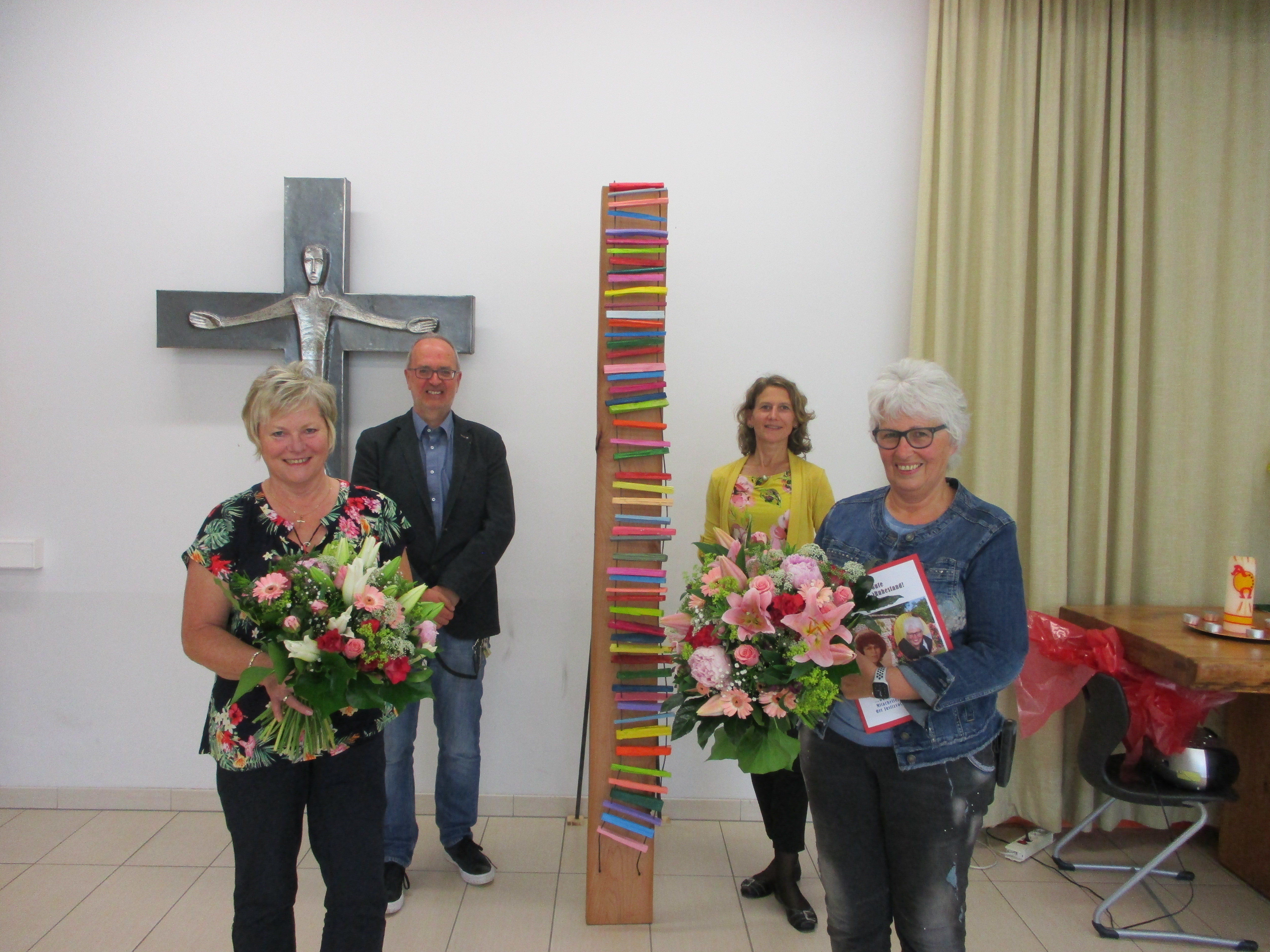 Verabschiedung Frauen Christof und Friedlein